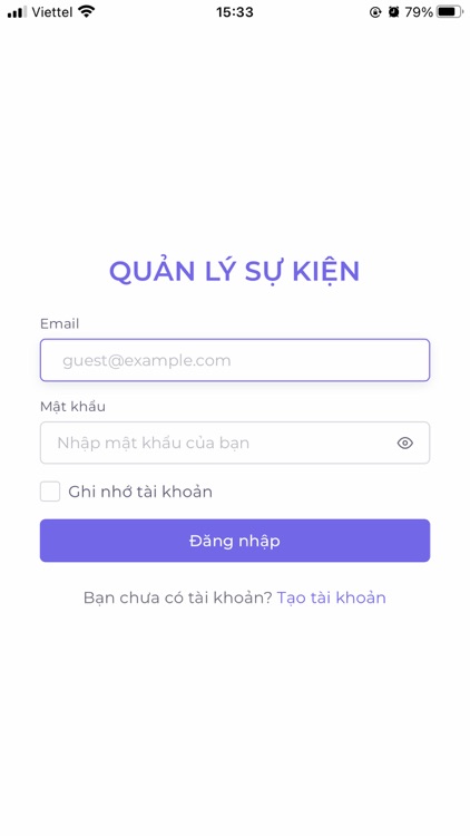 Quản lý sự kiện