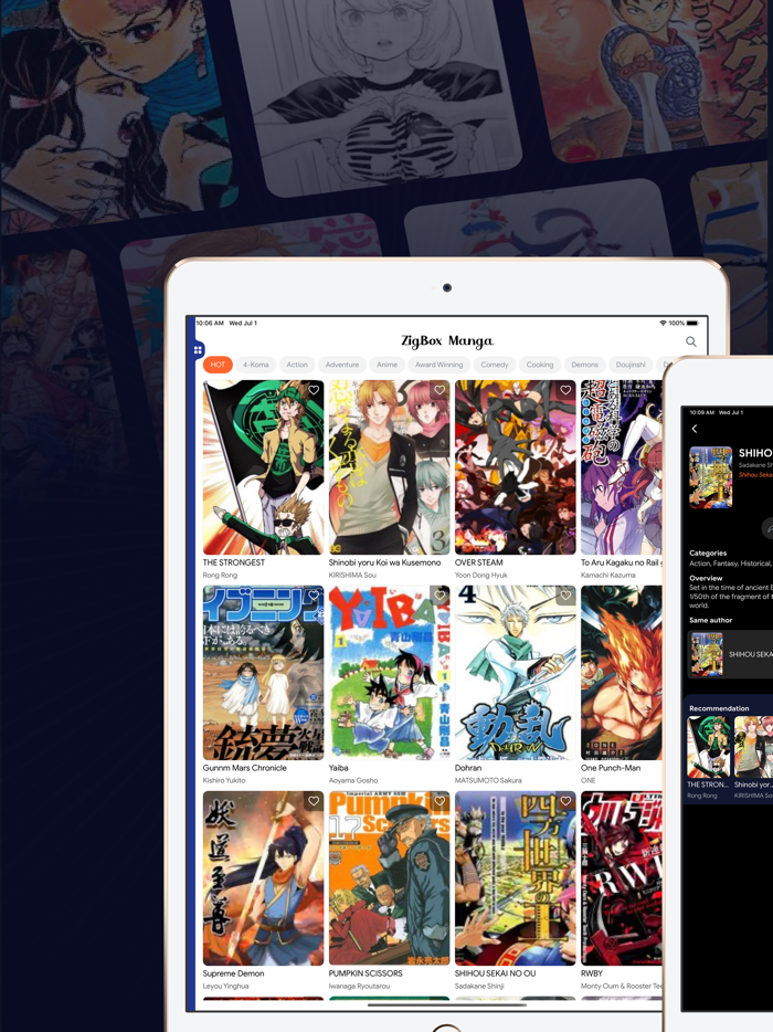 ZigBox Manga - Manga Reader
