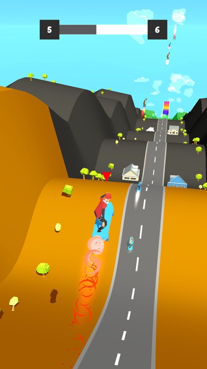 Jet Skate Race : Wave Hills screenshot-4