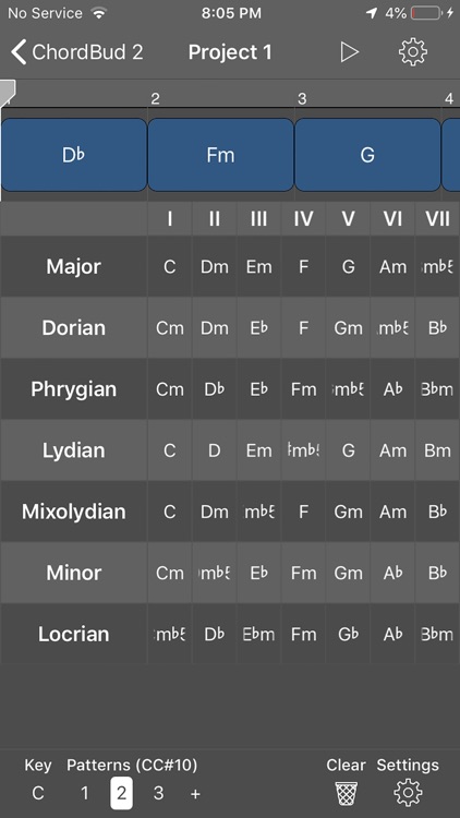 ChordBud 2 AUv3 MIDI Sequencer screenshot-3
