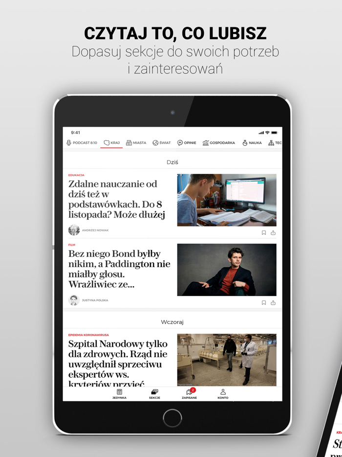 Gazeta Wyborcza Polska, świat