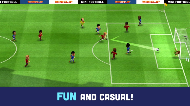 Mini Football - Mobile soccer screenshot-0