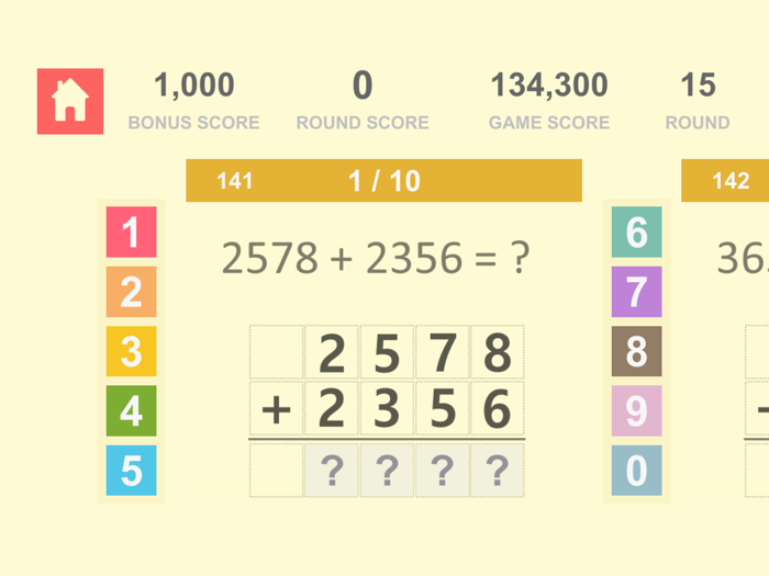 Quiz Addition Subtraction 4