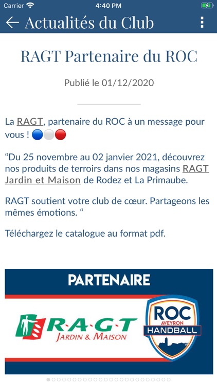 ROC Aveyron Handball screenshot-3