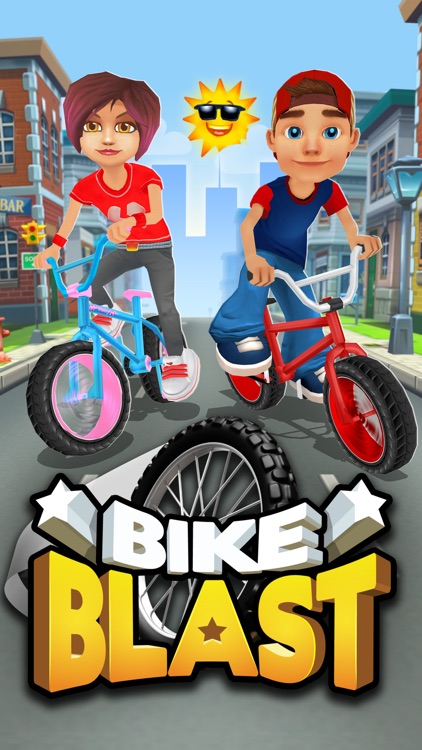 Bike Blast -BMX Race Game screenshot-6