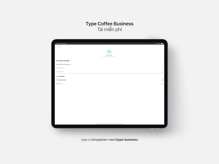 Type Coffee Business