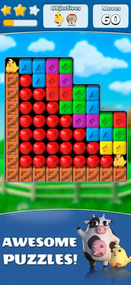 Game screenshot Farm Blocks: Match Blast Cubes apk