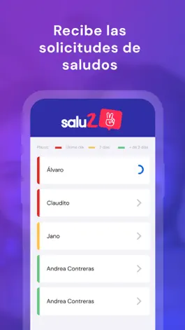 Game screenshot Salu2: Conecta con tus fans apk