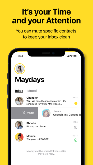 Mayday Secure Urgent Messenger screenshot 4