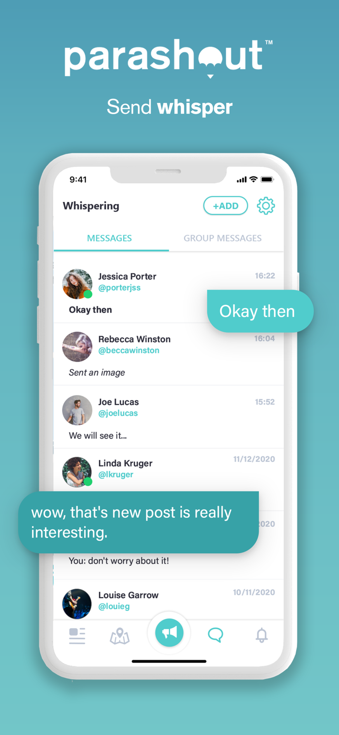 Parashout Local community app