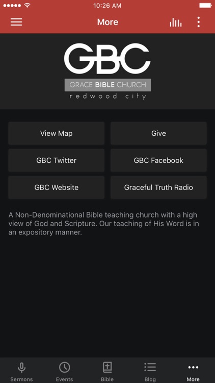 Grace Bible Church - CA