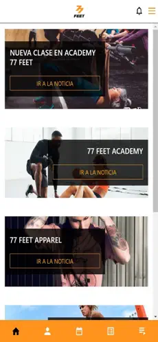 Screenshot 1 APP 77 Feet iphone