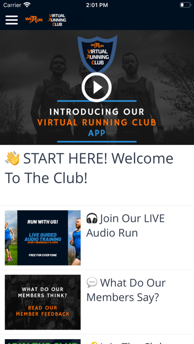 Virtual Running Club - We Run screenshot 3