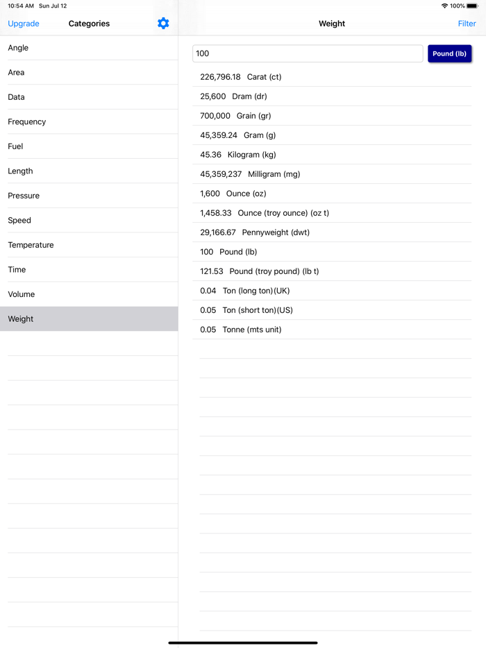 Fast Units Converter