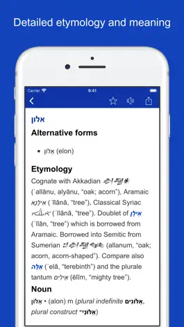 Game screenshot Hebrew Origin Dictionary apk