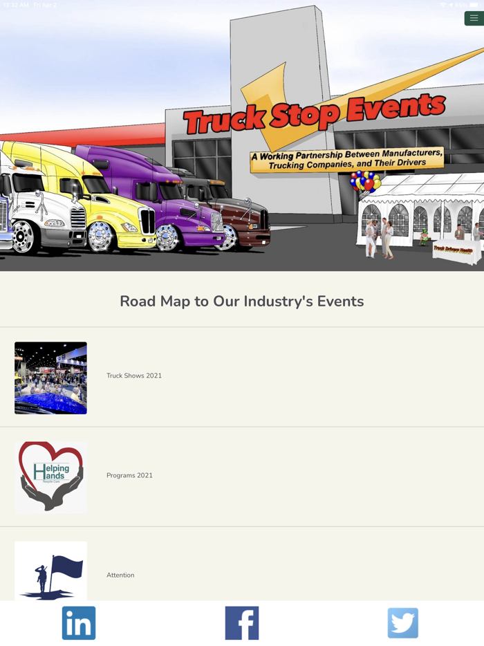 Truck Stop Events