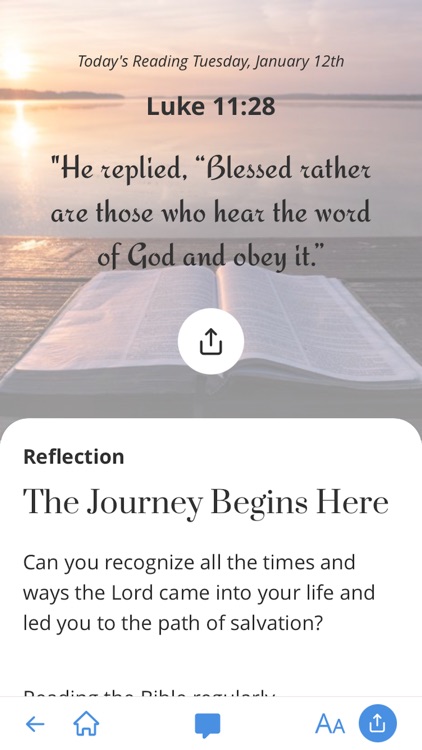 Hosanna - Daily Bible Reading
