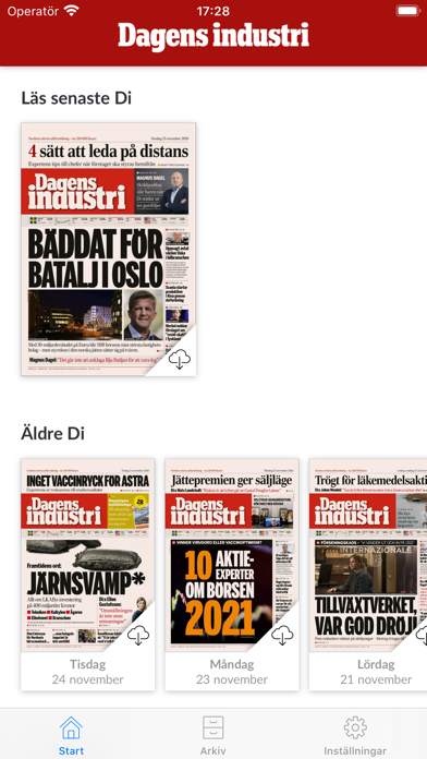 How to cancel & delete Di e-tidning from iphone & ipad 1