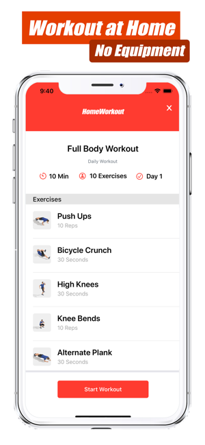 Home Workout (No Equipment)(圖3)-速報App