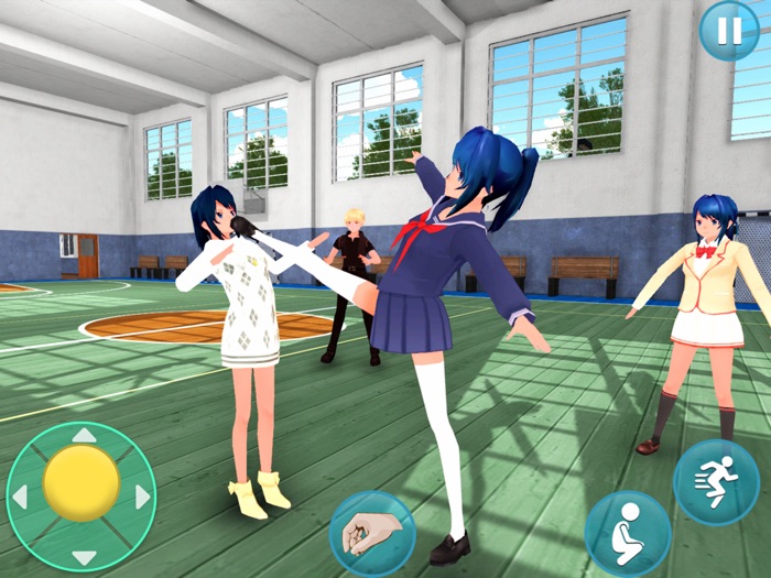 Yandere High School Anime Girl