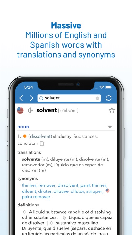 English Spanish Dictionary screenshot-2