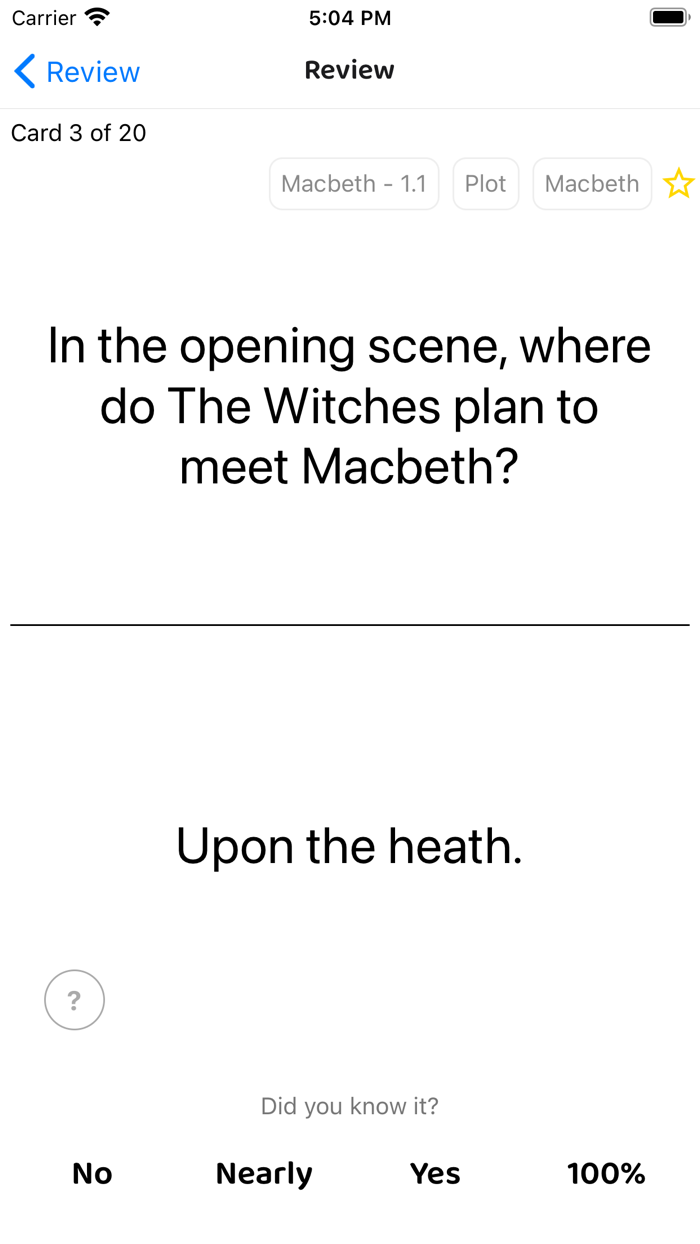 RememberMore Macbeth