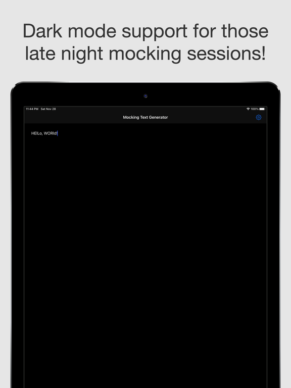 Mocking Text Generator screenshot 4