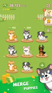 puppy town - merge & win iphone screenshot 3