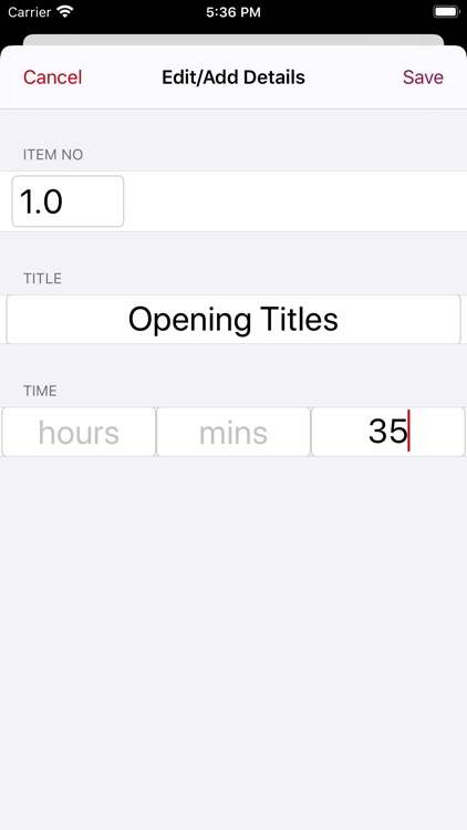 TVProd Timer Pro screenshot-4