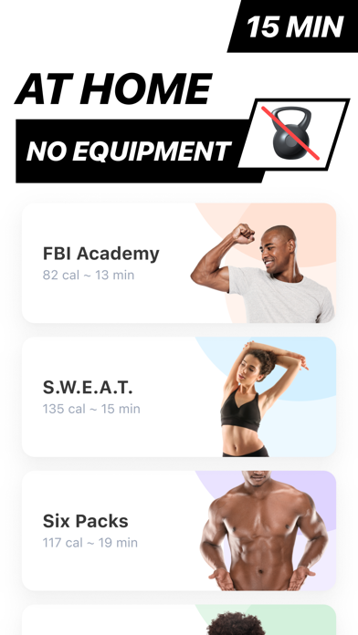 Fitness Planet - Home Workout screenshot 2