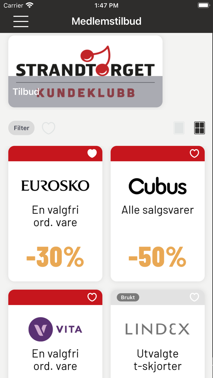 Strandtorget Kundeklubb