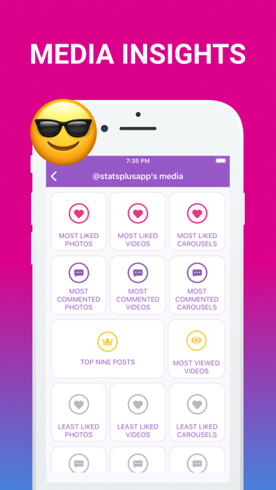 Stats Plus for Instagramのおすすめ画像5