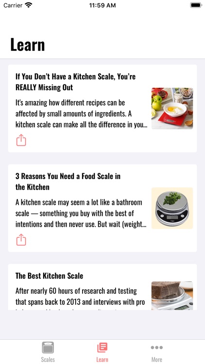 iScale: Kitchen Scale
