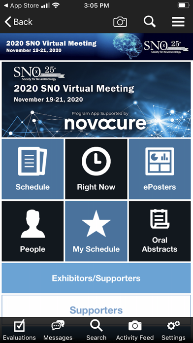How to cancel & delete SNO Scientific Meetings from iphone & ipad 3