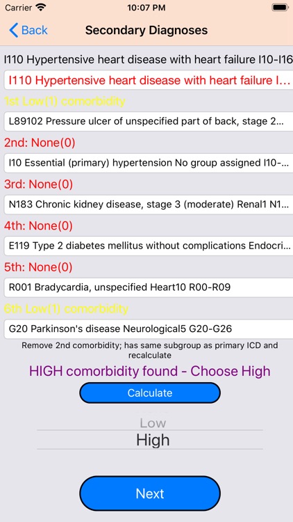 PDGM Result screenshot-3