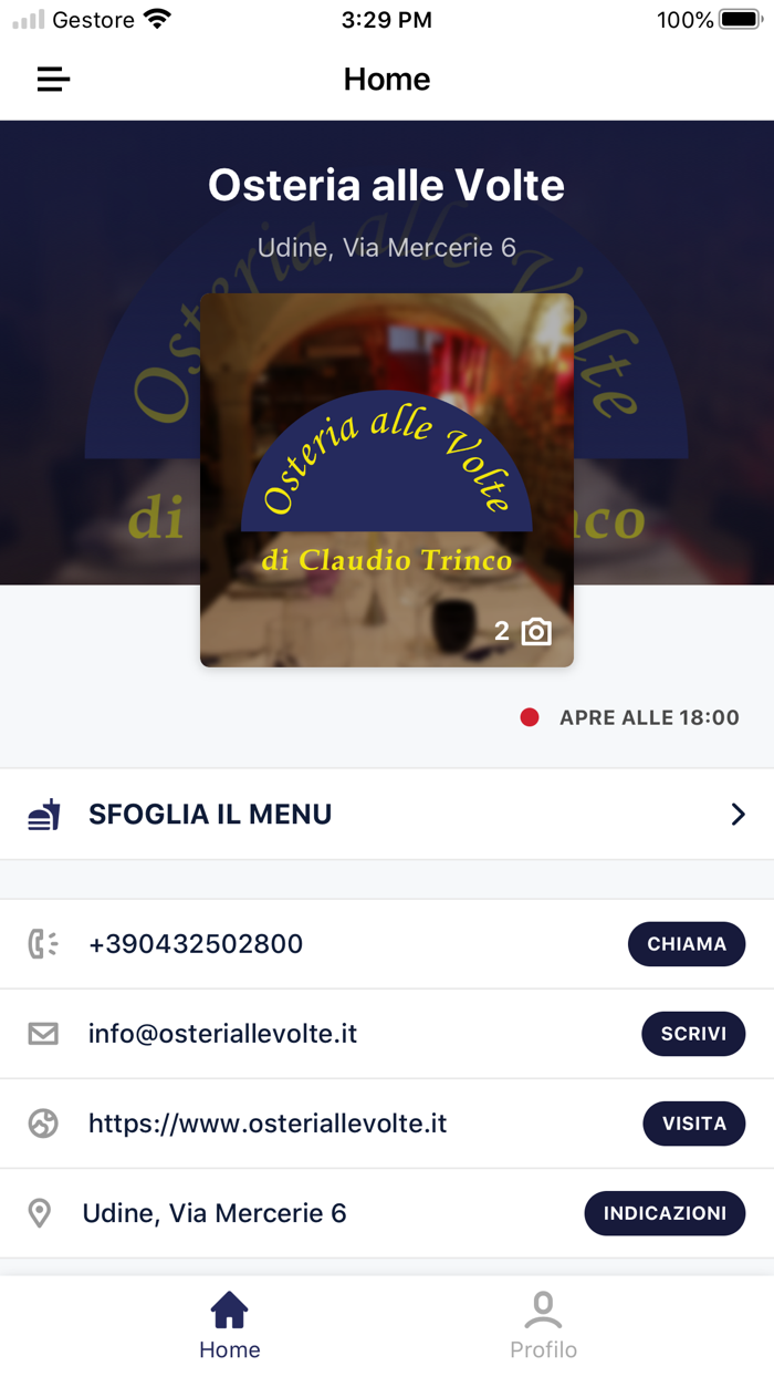 Osteria alle Volte Udine
