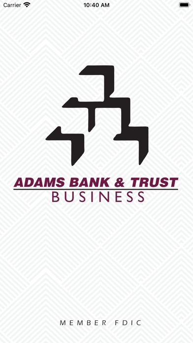 How to cancel & delete Adams Bank & Trust Business from iphone & ipad 1