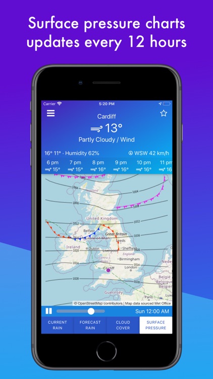 UK Weather Maps and Forecast