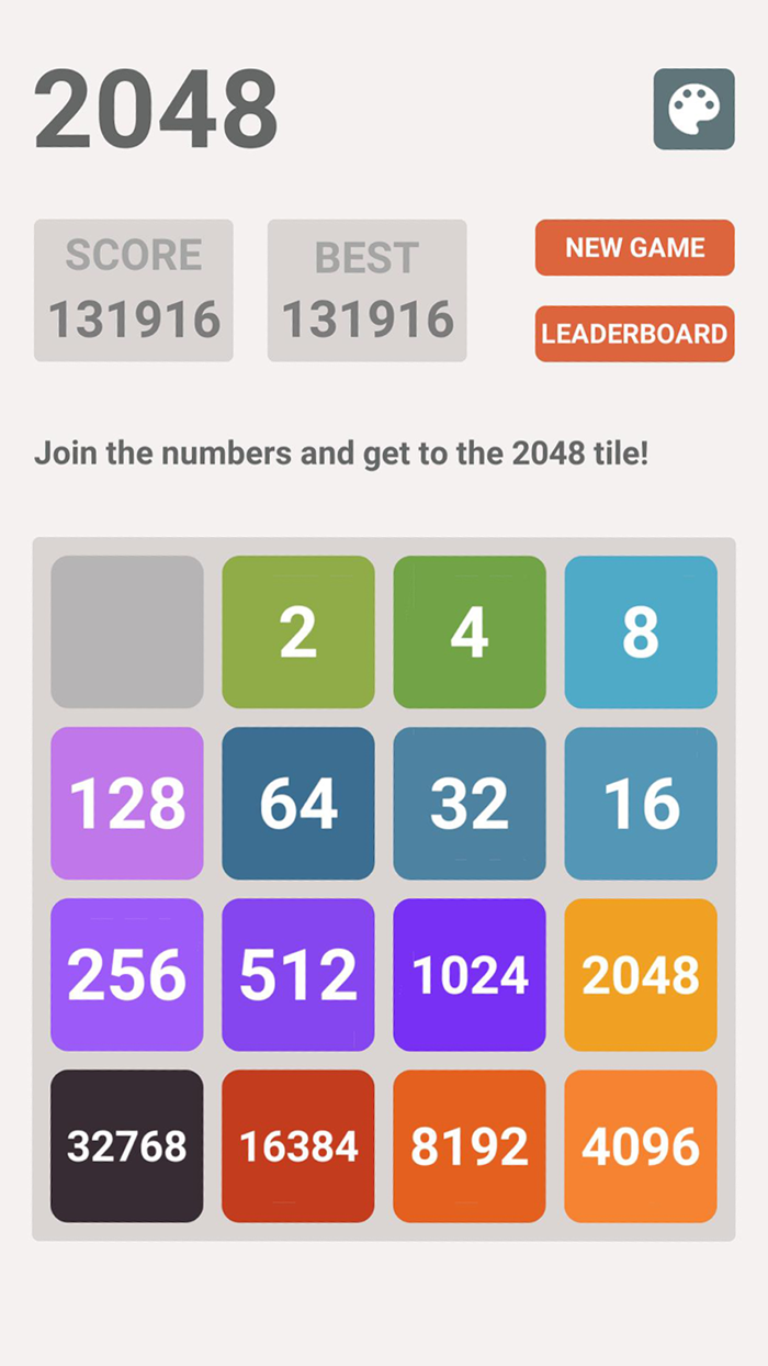 2048 Stunning Colors