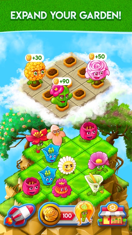 Blooming Flowers: Merge Game