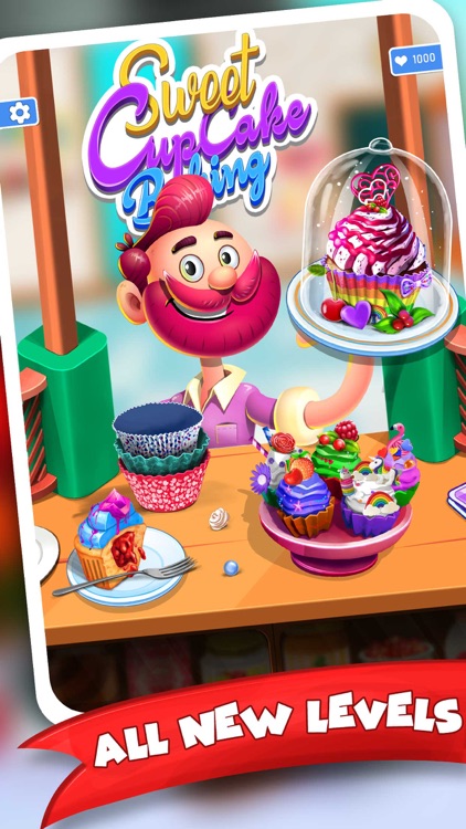 Sweet Cupcake Baking Game screenshot-5