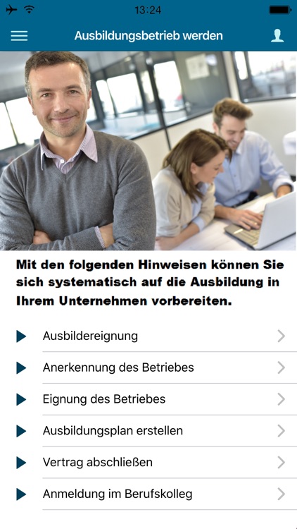 Ausbildende-App