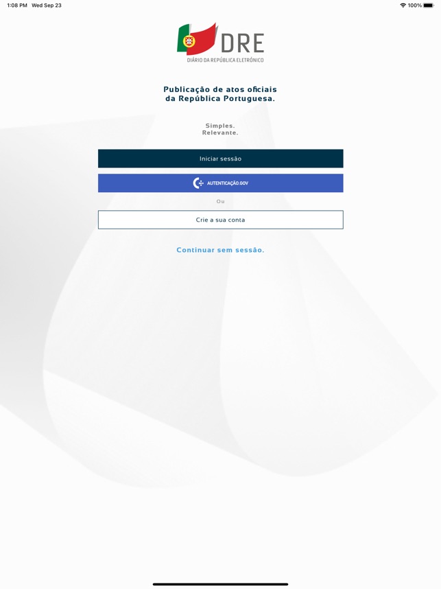 Diario Da Republica Eletronico On The App Store