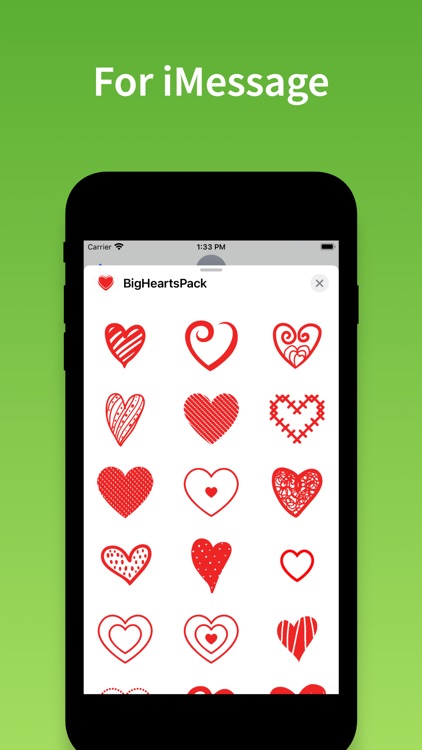 Love Hearts - stickers & emoji