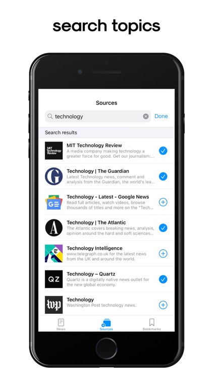 Newsfeed - RSS reader