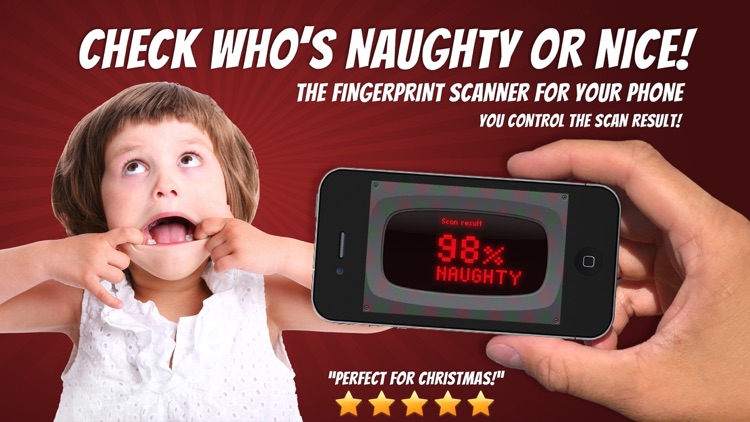 Naughty or Nice finger scanner