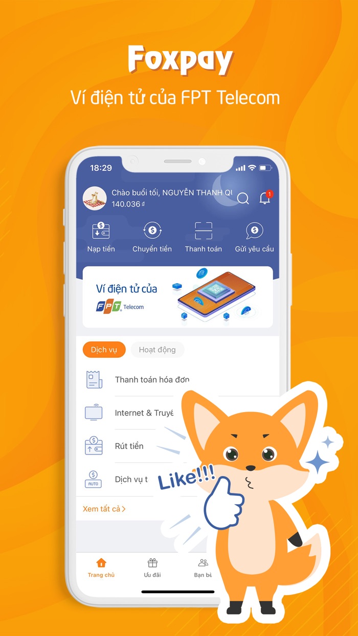 Ví điện tử Foxpay