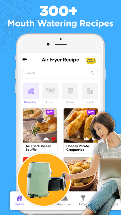 How to cancel & delete Healthy Air Fryer Recipes from iphone & ipad 1