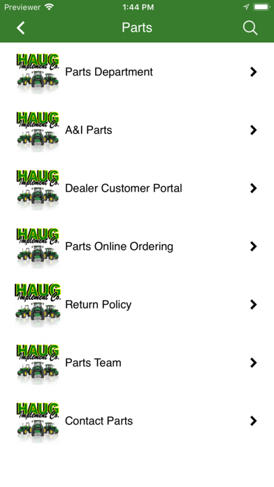 Haug Implement Co. screenshot 3