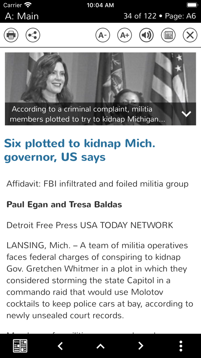 News Journal Print Edition